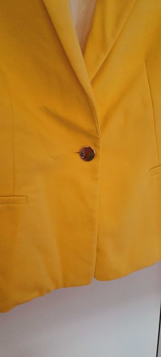 Marynarka żółta S Zara