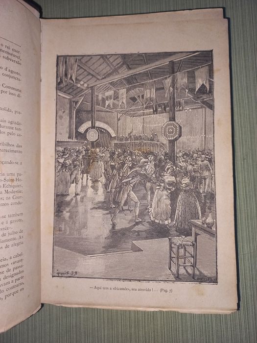 Livro Madame Sans – jornal o seculo 1894