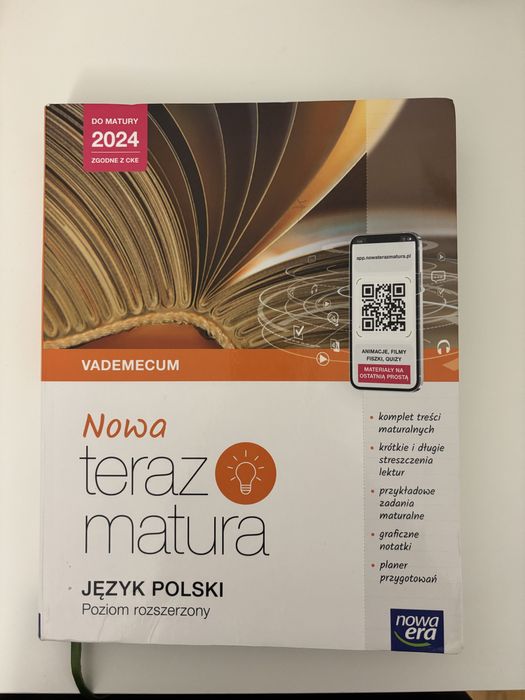 Vademecum język polski rozszerzony Nowa Era