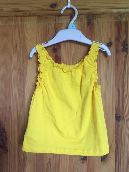 2 sztuki bluzeczek na ramiaczkach, Mothercare 0-3 m