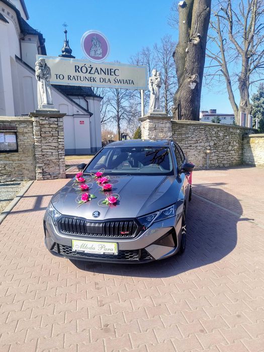 Auto do ślubu Octavia rs