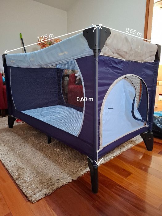 Berço infantil de viagem