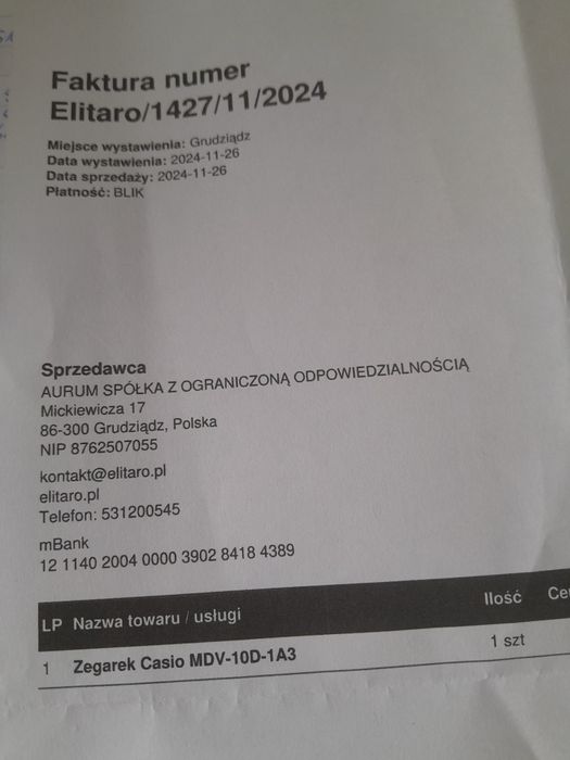 Zegarek Casio MDV-10D-1A3