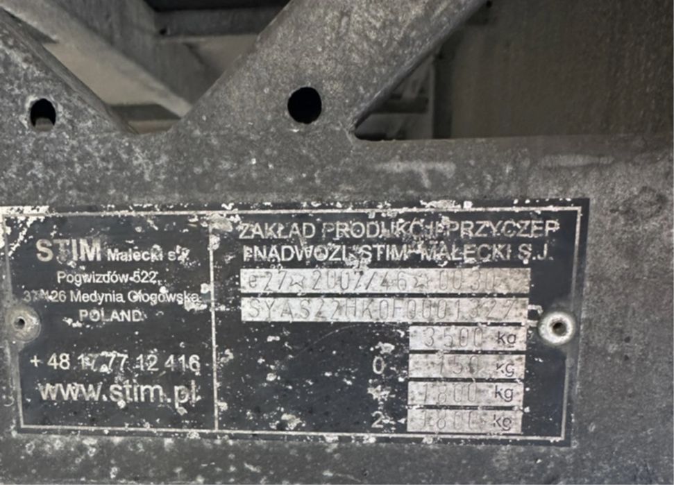 Stim L22 2015 Причеп