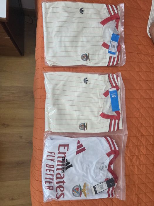 Vendo camisolas de clubes e da selecção