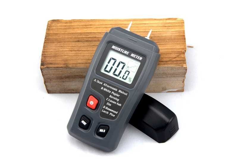 Вологомір деревини MT-10 EMT01 цифровий вимірювач вологості дерева