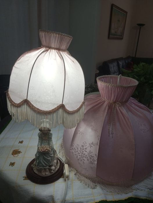 Candeeiros abajur cor de rosa