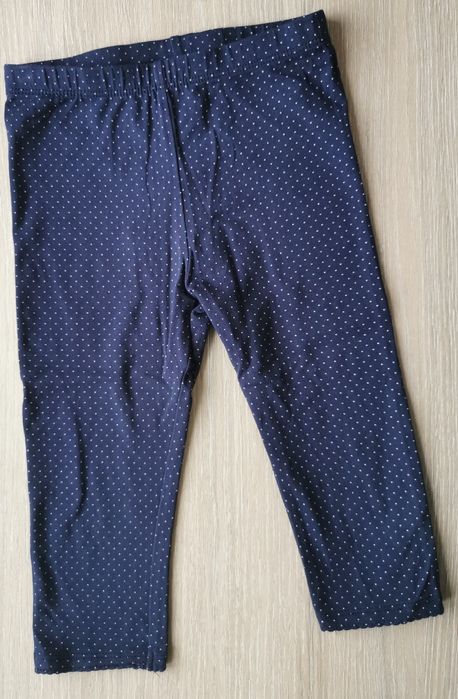 H&M spodenki Legginsy 3/4 kolor granatowy, rozm. 110 cm