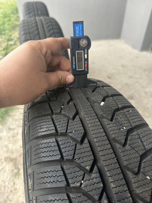 Продам диски з резиною зима 9mm