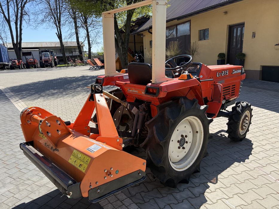 Traktorek kubota 21 km 3 cylindry 4x4 rewers walek dobry stan kosiarka