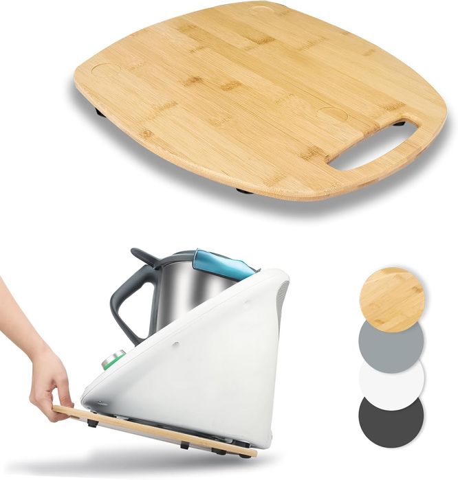 Deska pod Robota Kuchennego Thermomixa TM6 TM5 Bambusowa Ślizgowa