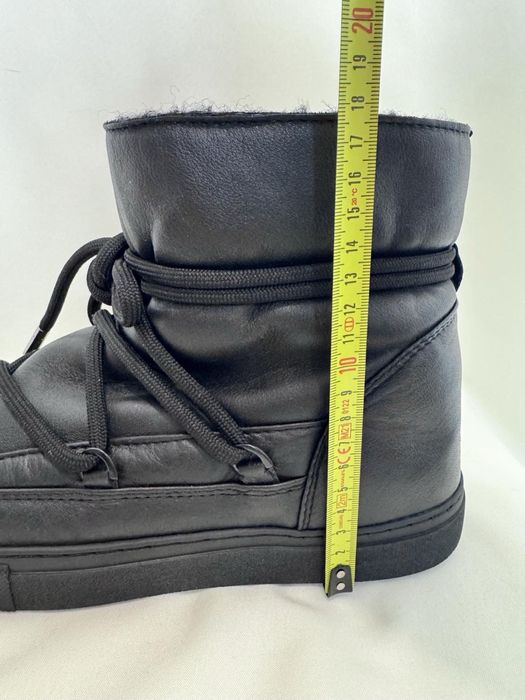 INUIKII Classic Leather Black Шкіряні зимові чоботи (41 р. / 27 см)