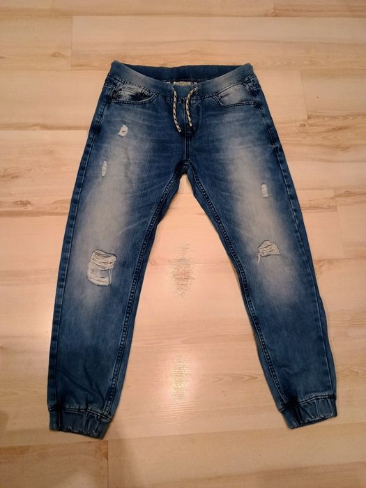 Spodnie jeans jogger męskie rozm.L Cropp
