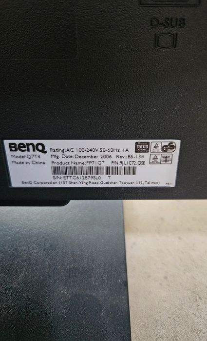 Monitor BENQ do komputera