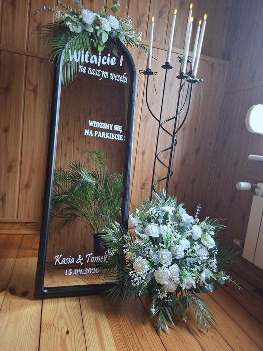 Lustro do selfie wyn..ajem plus dodatki widoczne na zdjęciu różne okazje