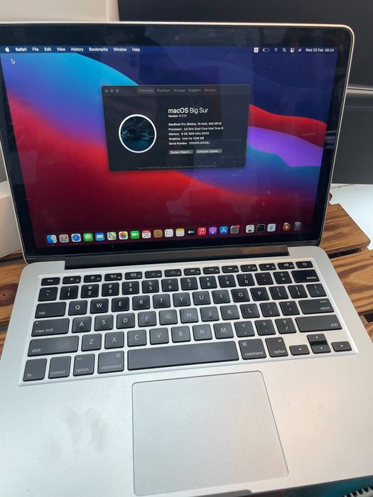Macbook pro 2014 256gb