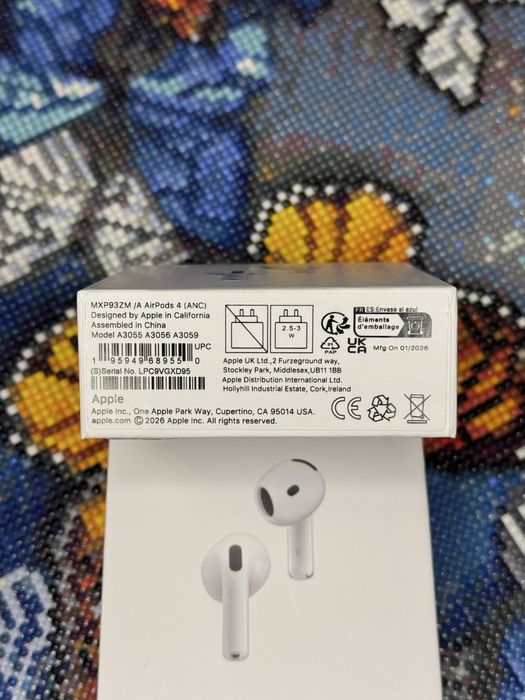 Навушники Apple Airpods 4 (Активне шумопоглинання ANC)