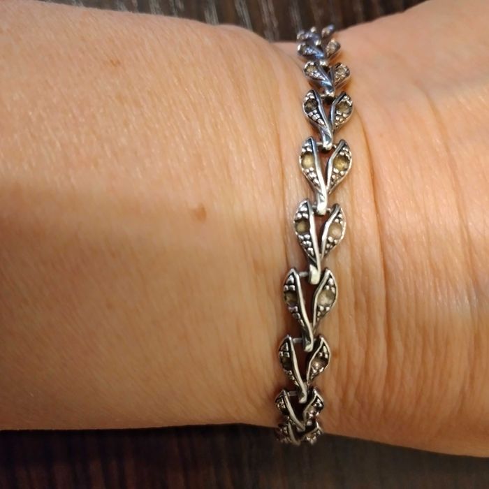 Жіночий срібний браслет