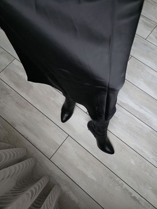 Жіночі зимові чоботи з натуральної шкіри 37 ( 24см)