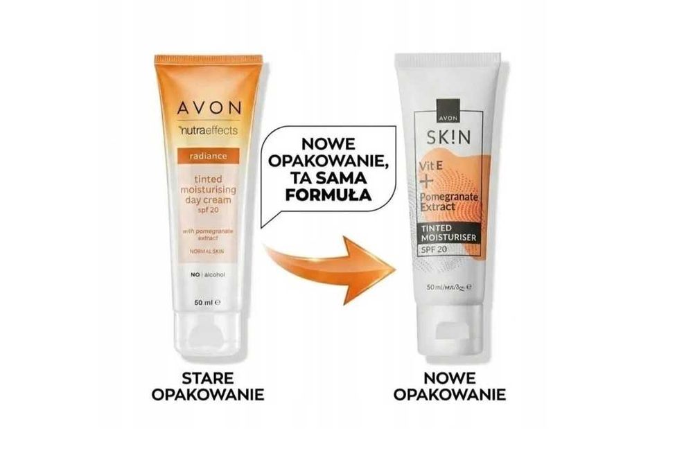 Avon SKin Krem Koloryzujący BB Szybka wysyłka 2 szt