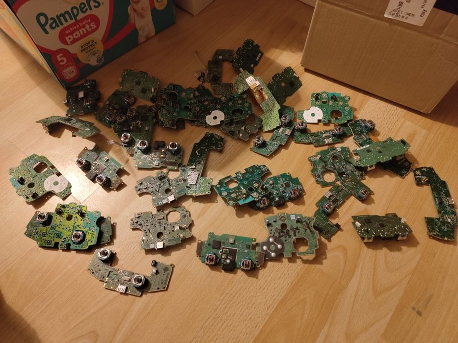 Uszkodzone pady duży mix