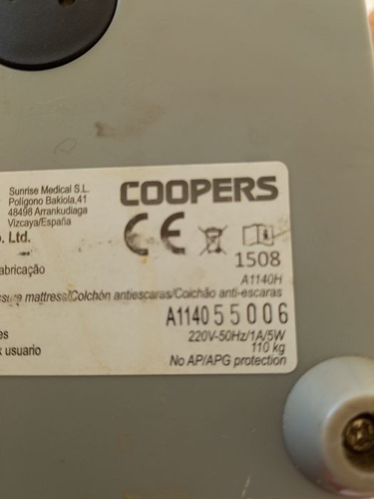 Colchao anti escaras com motor novo.......
