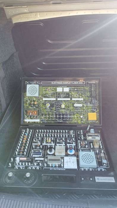 zabawa w młodego elektronika GAKKEN 200    VINTAGE 1975r