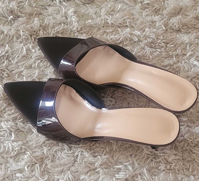 klapki czekoladowe nowe