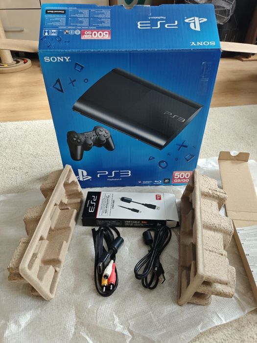 Empty box od PS3 Super Slim 500GB - CECH-4004C