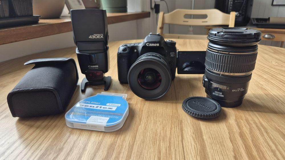 Canon EOS 70D + Canon 17-55mm 2.8, Sigma 10-20mm 1:4-5.6