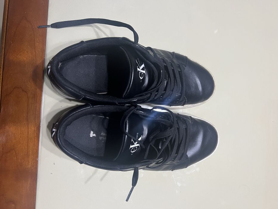 Sapatilhas pretas calvin klein