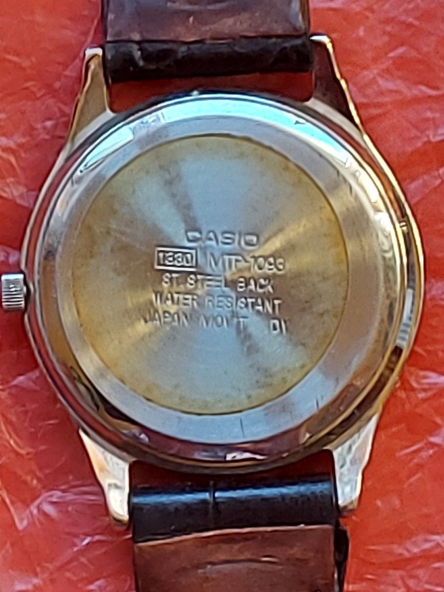 Casio 1330 mtp 1093 st steel back sale