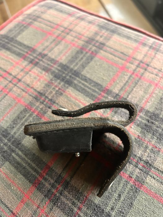 Estojo cintura isqueiro zippo em pele made usa