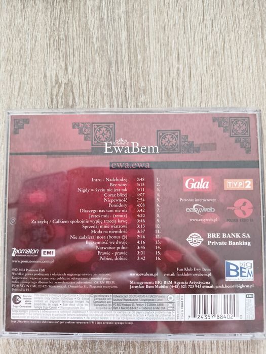 Ewa Bem CD ewa.ewa