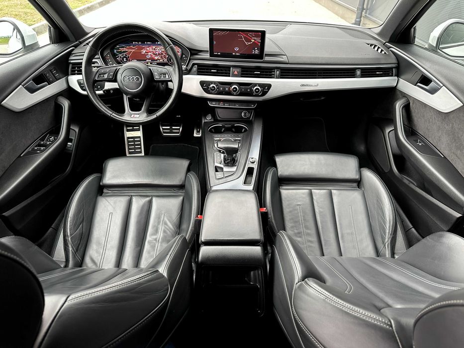 AUDI A4 B9 2.0 TDI 190PS S-LINE 4x4 FULL LED Virtual F1 Skóra 19" WZÓR