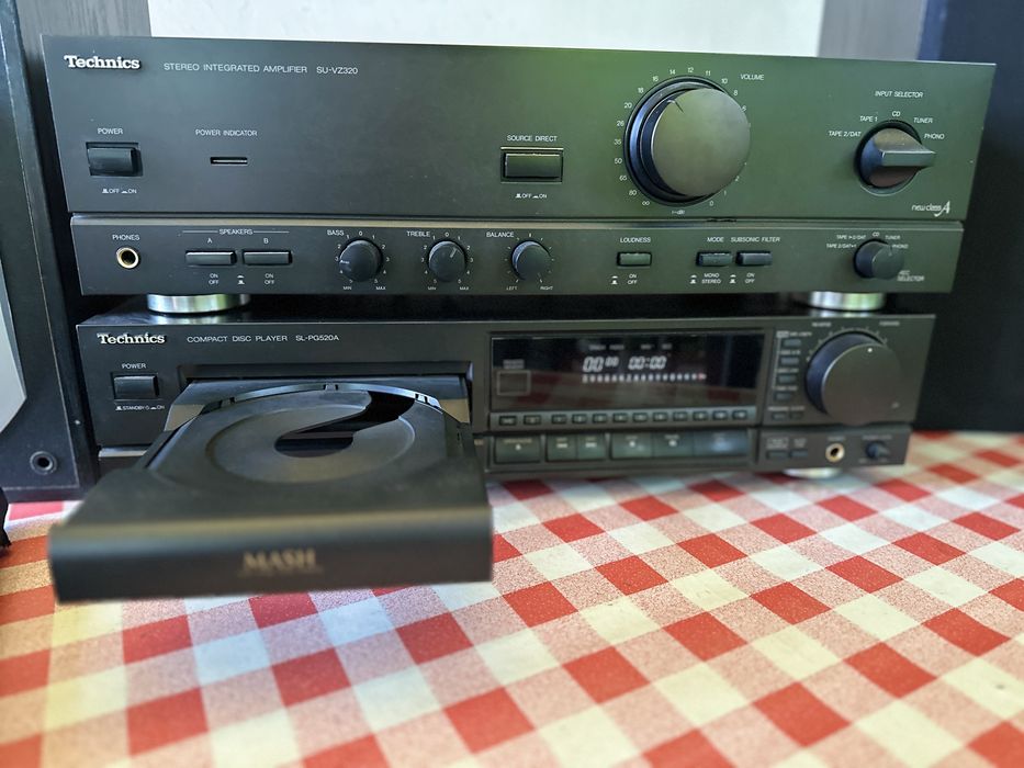 Technics zestaw cd plus wzmacniacz SU -VZ320