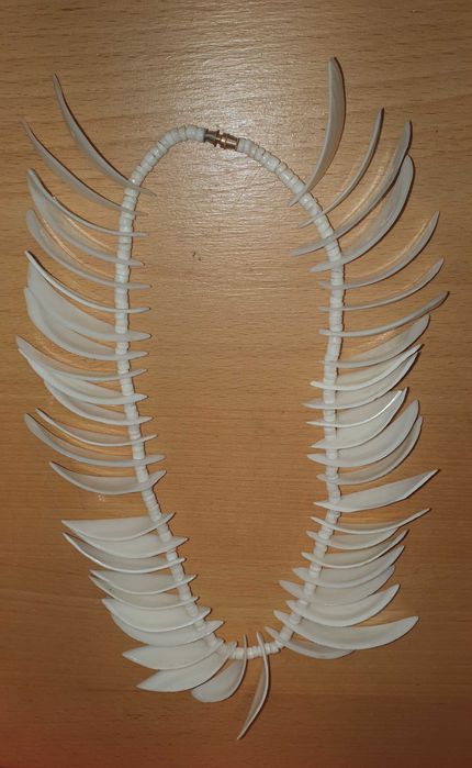 Винтажное натуральное перламутровое ожерелье