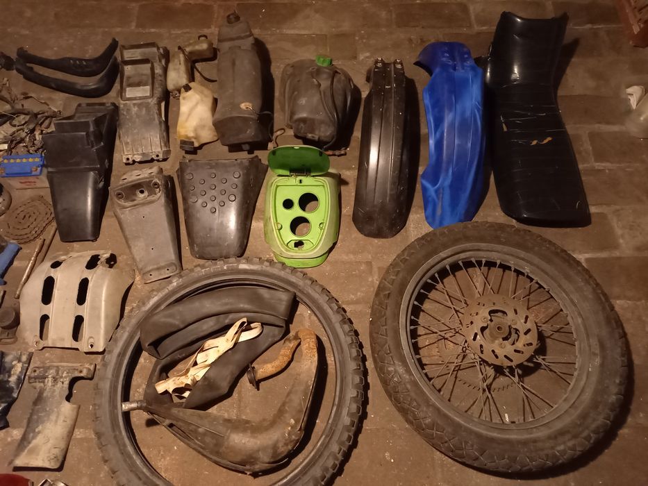 Części Derbi Senda R 50 1 i 2 gen. motor cross stan bdb