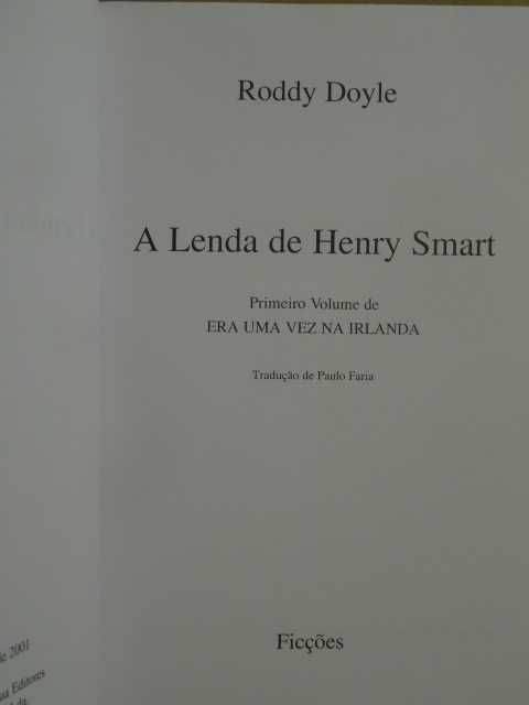 A Lenda de Henry Smart de Roddy Doyle