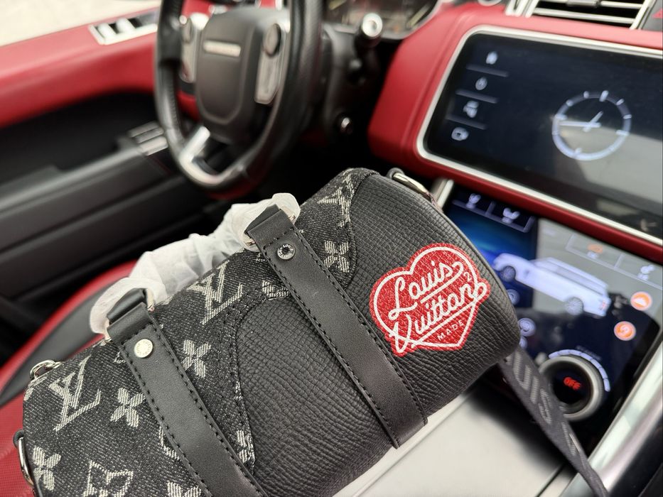 Louis Vuitton Speedy сумка мужская унисекс кожаная черная оригинал