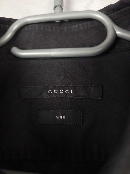 Męska koszula z długim rękawem Gucci slim L made in italy
