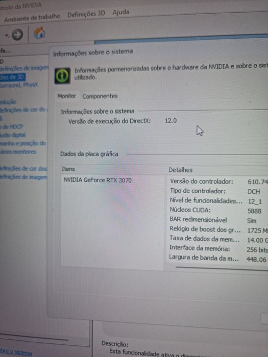 Setup Gaming com rtx 3070