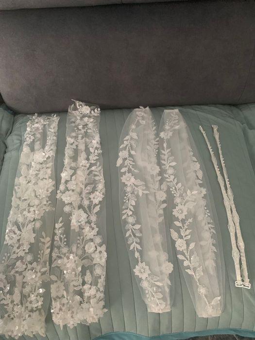 Suknia ślubna z dodatkami