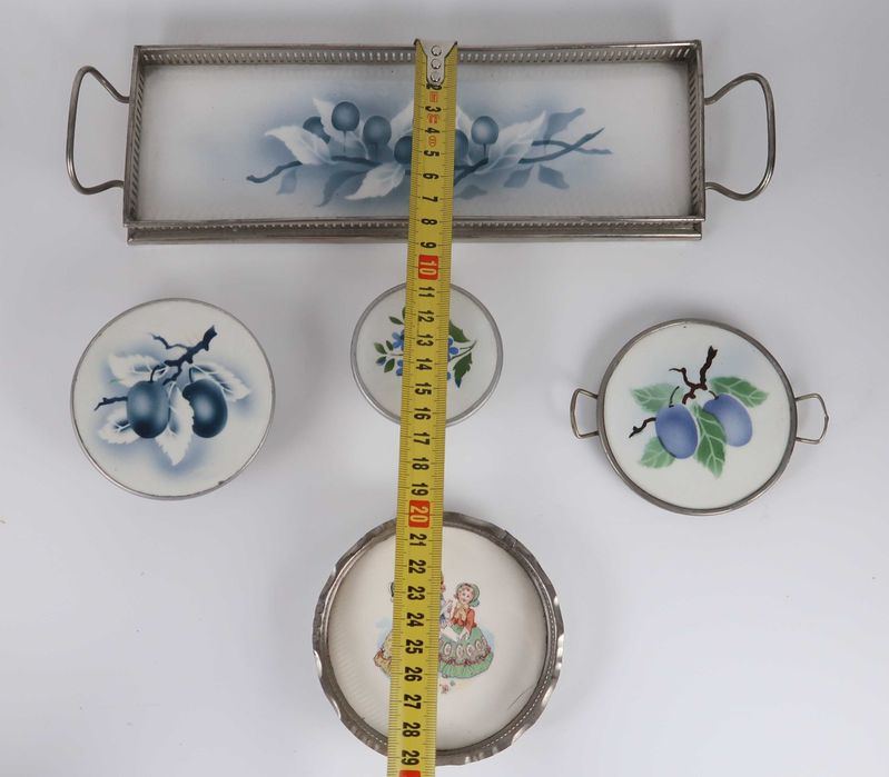 Conjunto de majolicas antigas