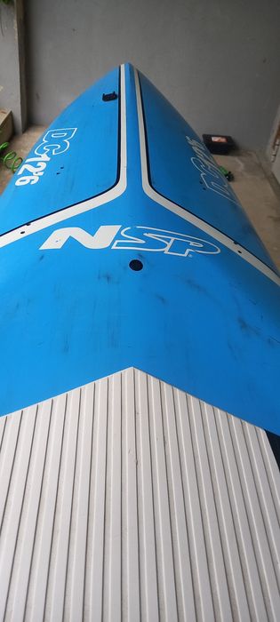Prancha SUP Stand Up paddle NSP 12,6x25 ótimo estado 100% carbono