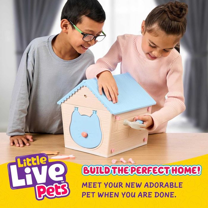 Little Live Pets Cat Інтерактивний кіт будинок Kitty's Home кошеня кот