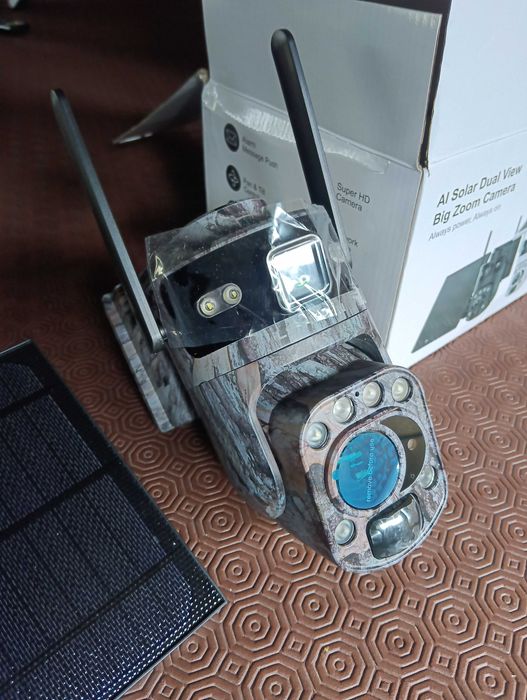 Câmera solar camuflada NOVA