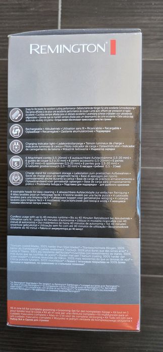 Kit completo da Remington para cuidar da barba