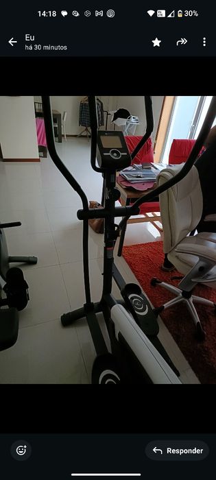 Bicicleta elíptica domyos