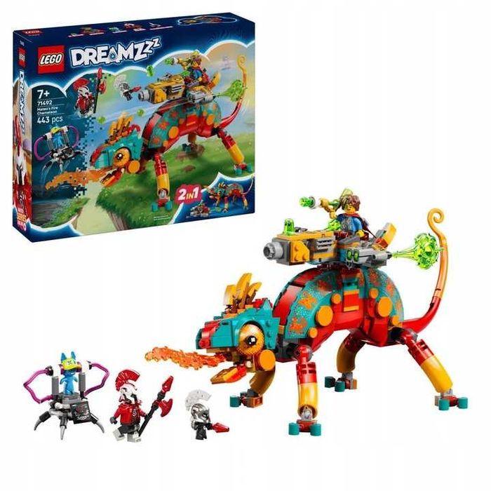 Lego Dreamzzz 71492 Mateo i Jego Ognisty Kameleon Zestaw Klocki *NOWE*